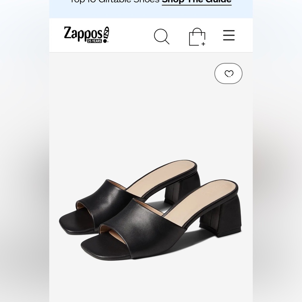 Leather Slides Like New